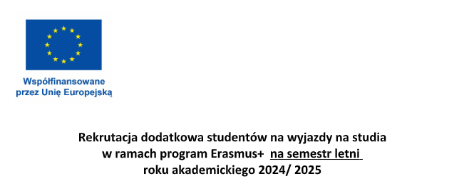 Logo "Współfinansowane przez Unię Europejską" oraz nagłówek niżej!